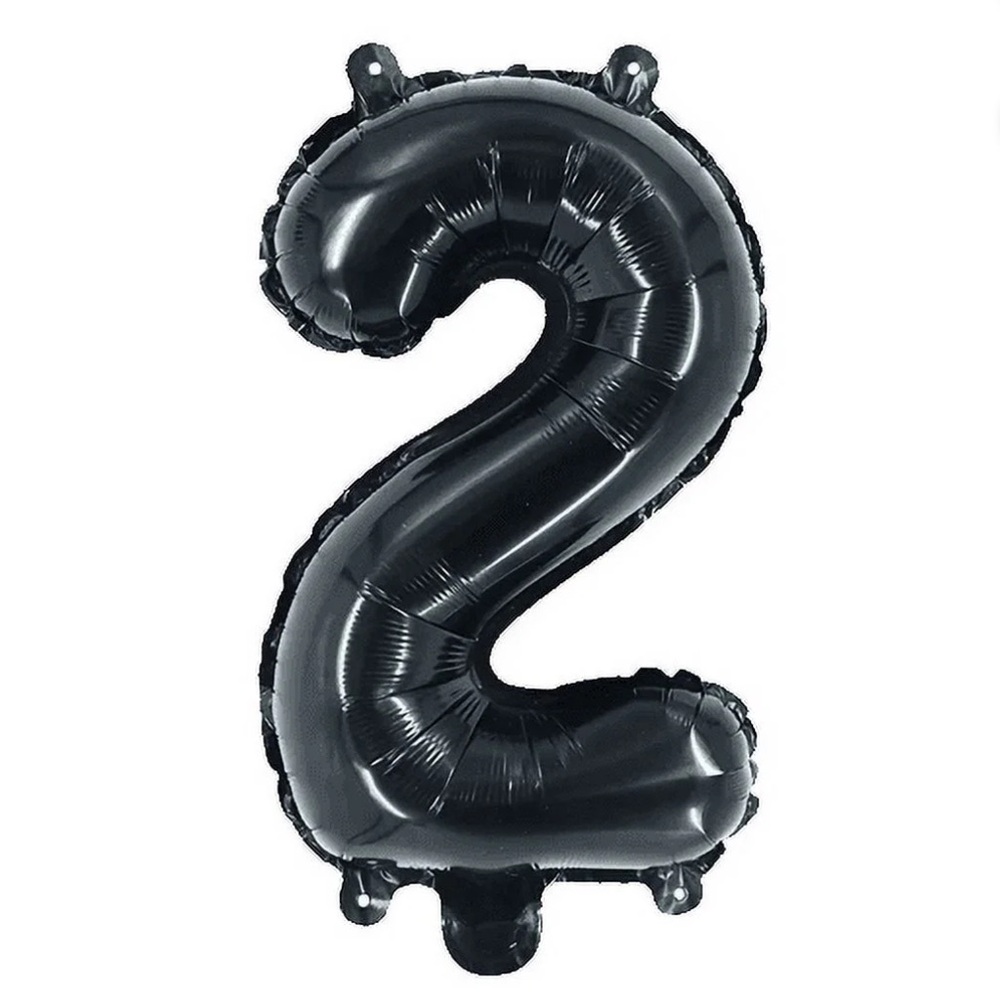 Number 2 Foil Balloon